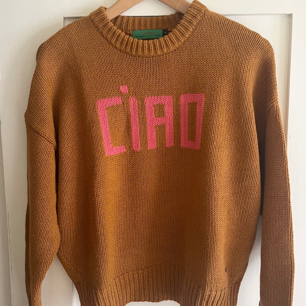Clare V. NWT CIAO Sweater size S
